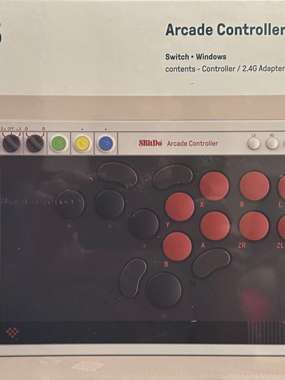 8BitDo All-Button arcade controller for switch/switch 2 & windows